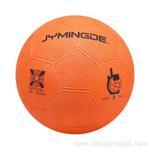 Orange handball rubber ball price